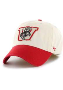 Wisconsin Badgers 47 Clubhouse Franchise Fitted Hat - Red