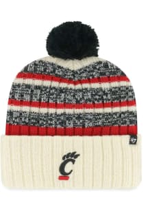 Cincinnati Bearcats 47 Tavern Cuff Mens Knit Hat - Ivory