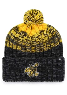 Iowa Hawkeyes 47 Cascade Cuff Mens Knit Hat - Black