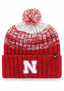 Nebraska Cornhuskers 47 Cascade Cuff Mens Knit Hat - Red