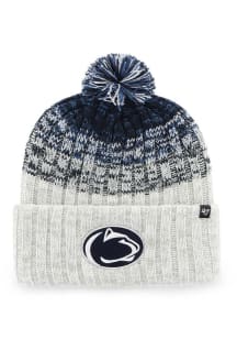 Penn State Nittany Lions 47 Cascade Cuff Mens Knit Hat - White