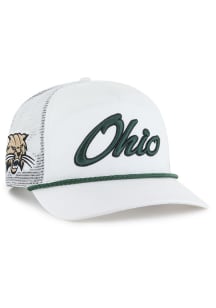 47 Ohio Bobcats OVERHAND MESH 47 HITCH Adjustable Hat - White