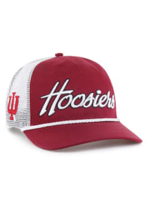 47 Indiana Hoosiers OVERHAND MESH 47 HITCH Adjustable Hat - Maroon