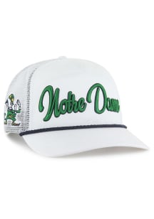 47 Notre Dame Fighting Irish OVERHAND MESH 47 HITCH Adjustable Hat - White