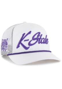 47 K-State Wildcats OVERHAND MESH 47 HITCH Adjustable Hat - White