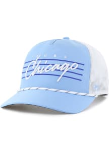 47 Chicago Cubs DOWNBURST MESH 47 HITCH Adjustable Hat - Blue