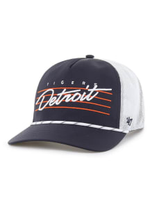 47 Detroit Tigers DOWNBURST MESH 47 HITCH Adjustable Hat - Navy Blue