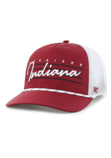 47 Maroon Indiana Hoosiers DOWNBURST MESH 47 HITCH Adjustable Hat