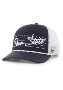 47 Navy Blue Penn State Nittany Lions DOWNBURST MESH 47 HITCH Adjustable Hat