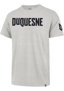 47 Duquesne Dukes Grey Franklin Fieldhouse Short Sleeve Fashion T Shirt