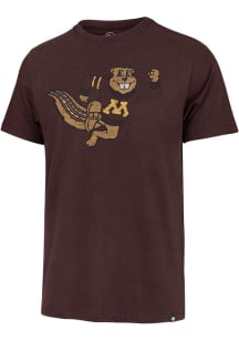 Minnesota Golden Gophers Maroon 47 Premier Franklin Tee Short Sleeve Fashion T Shirt