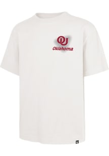 47 Oklahoma Sooners Ivory All Fire Foundation Short Sleeve Fashion T Shirt