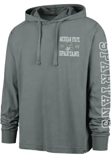 Mens Michigan State Spartans Dark Grey 47 Breakwater Montauk Hooded Sweatshirt