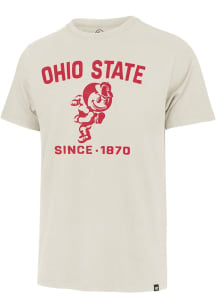 Ohio State Buckeyes Oatmeal 47 Duster Franklin Short Sleeve Fashion T Shirt