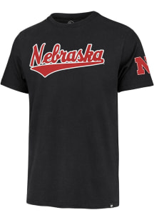 Nebraska Cornhuskers Black 47 Franklin Fieldhouse Short Sleeve Fashion T Shirt