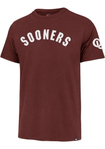 47 Oklahoma Sooners Red Franklin Fieldhouse Short Sleeve Fashion T Shirt