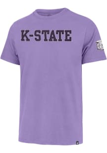 K-State Wildcats Lavender 47 Franklin Fieldhouse Short Sleeve Fashion T Shirt