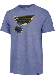 47 St Louis Blues Blue Match Short Sleeve Fashion T Shirt