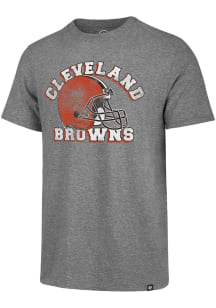 47 Cleveland Browns Grey Arch Short Sleeve Fashion T Shirt