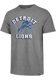 47 Detroit Lions Grey Arch Short Sleeve Fashion T Shirt