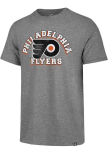 47 Philadelphia Flyers Grey Arch Short Sleeve Fashion T Shirt