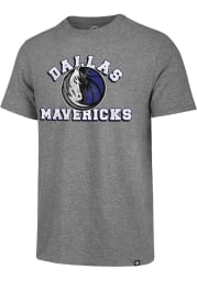 47 Dallas Mavericks Grey Arch Short Sleeve Fashion T Shirt