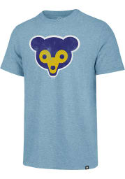 47 Chicago Cubs Light Blue Match Short Sleeve Fashion T Shirt