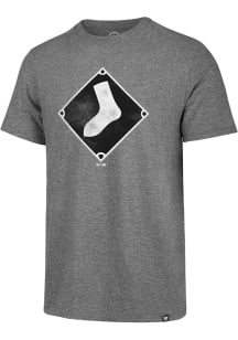 47 Chicago White Sox Grey Match Short Sleeve Fashion T Shirt