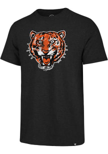 47 Detroit Tigers Black Match Short Sleeve Fashion T Shirt