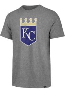 47 Kansas City Royals Grey Match Short Sleeve Fashion T Shirt