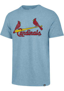 47 St Louis Cardinals Light Blue Match Short Sleeve Fashion T Shirt