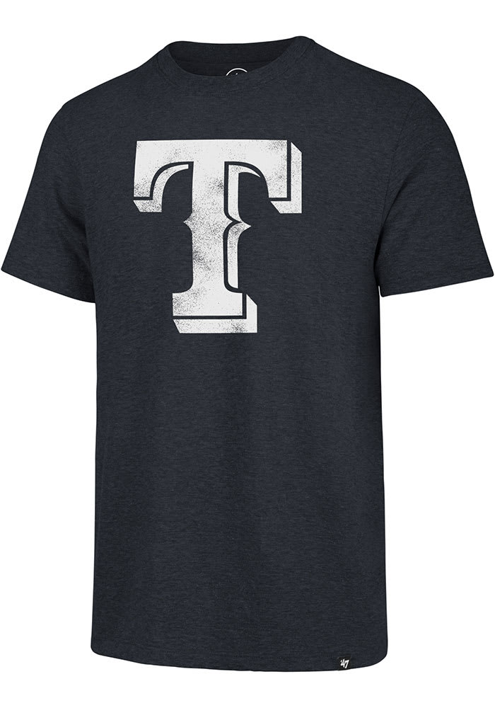 47 Texas Rangers Navy Blue Match Short Sleeve Fashion T Shirt