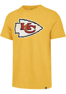47 Kansas City Chiefs Gold Match Short Sleeve Fashion T Shirt