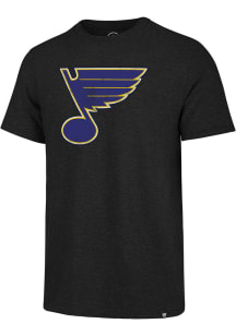 47 St Louis Blues Black Match Short Sleeve Fashion T Shirt