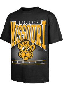 47 Missouri Tigers Black Hot Corner Foundation Short Sleeve Fashion T Shirt