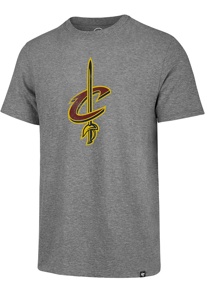 47 Cleveland Cavaliers Grey Match Short Sleeve Fashion T Shirt