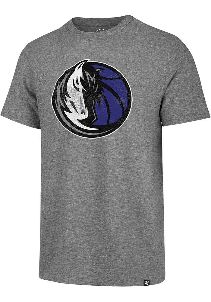 47 Dallas Mavericks GREY Match Short Sleeve Fashion T Shirt