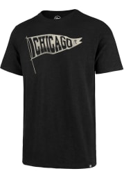 47 Chicago Blackhawks Black Scrum Short Sleeve Fashion T Shirt