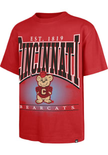 Cincinnati Bearcats Red 47 Hot Corner Foundation Short Sleeve Fashion T Shirt
