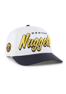 47 Denver Nuggets Drop Shadow Hitch RF Adjustable Hat - White