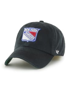 47 New York Rangers Mens Black Franchise Fitted Hat