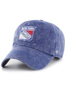 47 New York Rangers Gamut Clean Up Adjustable Hat - Blue