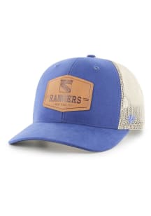 47 New York Rangers Rawhide Trucker Adjustable Hat - Blue