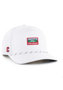 47 Cleveland Guardians Vacation Brrr Hitch Adjustable Hat - White