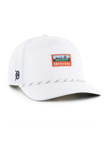 47 Detroit Tigers Vacation Brrr Hitch Adjustable Hat - White