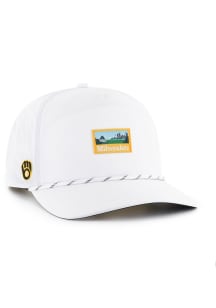 47 Milwaukee Brewers Vacation Brrr Hitch Adjustable Hat - White