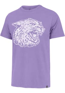 K-State Wildcats Lavender 47 Premier Franklin Logo Short Sleeve Fashion T Shirt