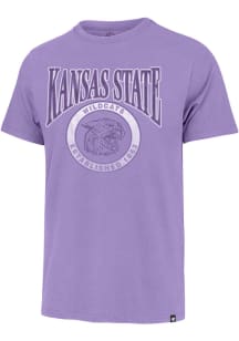 K-State Wildcats Lavender 47 Franklin Inner Circle Short Sleeve Fashion T Shirt