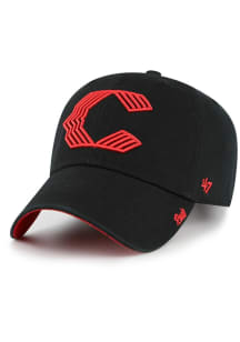 47 Cincinnati Reds Black City Connect Ballpark Cheer Clean Up Womens Adjustable Hat