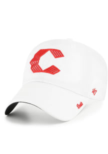 47 Cincinnati Reds White City Connect Ballpark Cheer Clean Up Womens Adjustable Hat